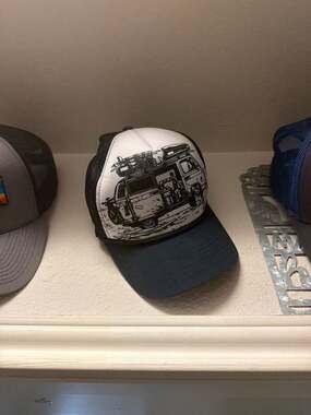 Sunday Afternoons Dream Seeker Artist Series Cooling Trucker Hat Van Life Editio